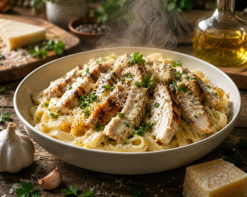 ChatGPT Image Jun 16, 2026, 09_52_49 PM Lazy Dinner Ideas: The Ultimate Creamy Garlic Chicken Pasta Recipe